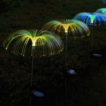 Aigostar - Lámpara solar LED decorativa LED/0,03W/1,2V 70cm 300 mAh 2700K IP44
