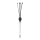 Aigostar - Lámpara solar LED decorativa LED/0,04W/1,2V 68,5cm 6500K IP44 300 mAh