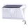 Aigostar - Lámpara solar LED exterior con sensor LED/2,4W/5V 1200 mAh IP65