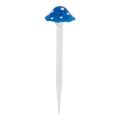 Aigostar - Lámpara solar LED LED/0,006W/1,2V 100 mAh 2700K IP44 azul