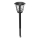 Aigostar - Lámpara solar LED LED/0,06W/2V 100 mAh 33,8 cm 6500K IP44 negro