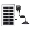 Aigostar - Lámpara solar LED LED/35W/12V 3000 mAh 6500K diá. 15 cm + control remoto