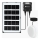 Aigostar - Lámpara solar LED LED/35W/12V 3000 mAh 6500K diá. 16,8 cm + control remoto