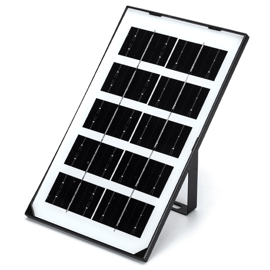 Aigostar - Lámpara solar LED LED/35W/12V 3000 mAh 6500K diá. 16,8 cm + control remoto