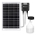 Aigostar - Lámpara solar LED LED/70W/12V 6000 mAh 6500K diá. 12 cm + control remoto