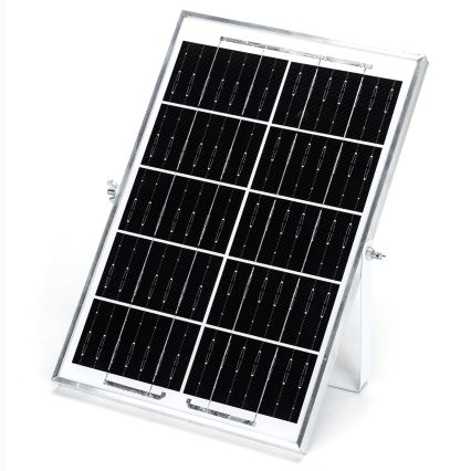 Aigostar - Lámpara solar LED LED/70W/12V 6000 mAh 6500K diá. 20,5 cm + control remoto