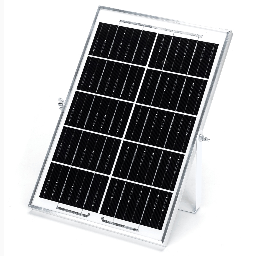 Aigostar - Lámpara solar LED LED/70W/12V 6000 mAh 6500K diá. 20,5 cm + control remoto
