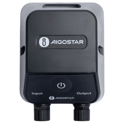 Aigostar - LED RGBW Lámpara de araña solar regulable MESH LED/35W/3,7V 8000 mAh 2700K-6500K IP65 diá. 50 cm