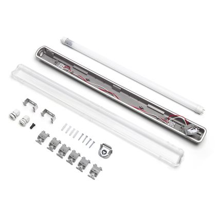 Aigostar - Lámpara técnica LED fluorescente 1xG13/9W/230V 4000K 66,6 cm IP65