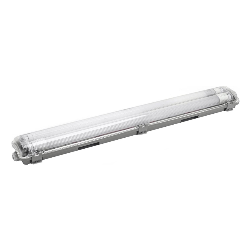Aigostar - Lámpara técnica LED fluorescente 2xG13/9W/230V 4000K 66,6 cm IP65