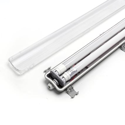 Aigostar - Lámpara técnica LED fluorescente 2xG13/9W/230V 4000K 66,6 cm IP65