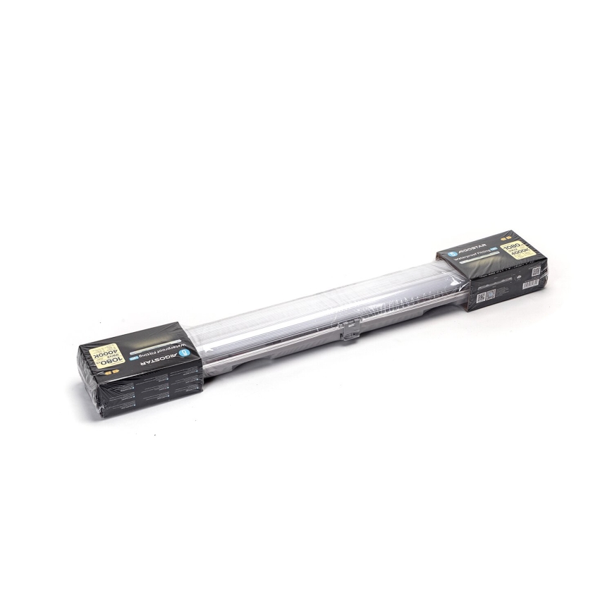 Aigostar - Lámpara técnica LED fluorescente 2xG13/9W/230V 4000K 66,6 cm IP65
