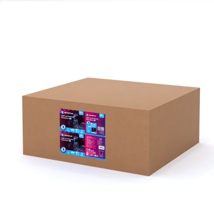 Aigostar - Decoración LED de exterior LED/3,6W/31/230V 6500K 90/45cm IP44 reno con trineo