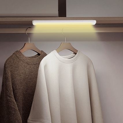 Aigostar - LED Iluminación para muebles con sensor de movimiento LED/1,5W/3xAA 3000K