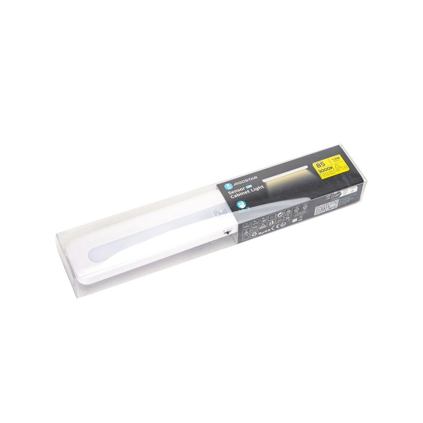 Aigostar - LED Iluminación para muebles con sensor de movimiento LED/1,5W/3xAA 3000K