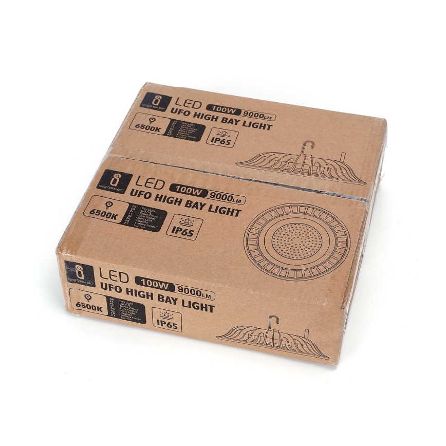 Aigostar - LED Lámpara industrial UFO HIGHBAY LED/100W/230V 6500K IP65