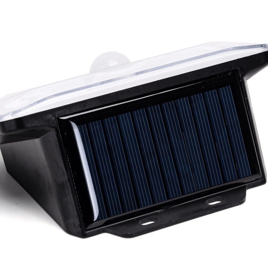 Aigostar - Lámpara solar LED con sensor LED/3,7V 6500K 500 mAh IP65 negra