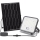 Aigostar - LED Proyector solar regulable con sensor LED/120W/3,4V 6500K IP66 8000 mAh + control remoto