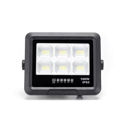 Aigostar - LED Proyector solar regulable LED/100W/3,4V IP65 10000 mAh + control remoto