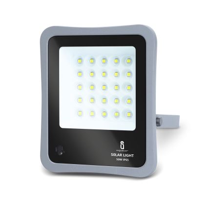 Aigostar - LED Proyector solar regulable LED/50W/3,2V IP65 6000 mAh + control remoto