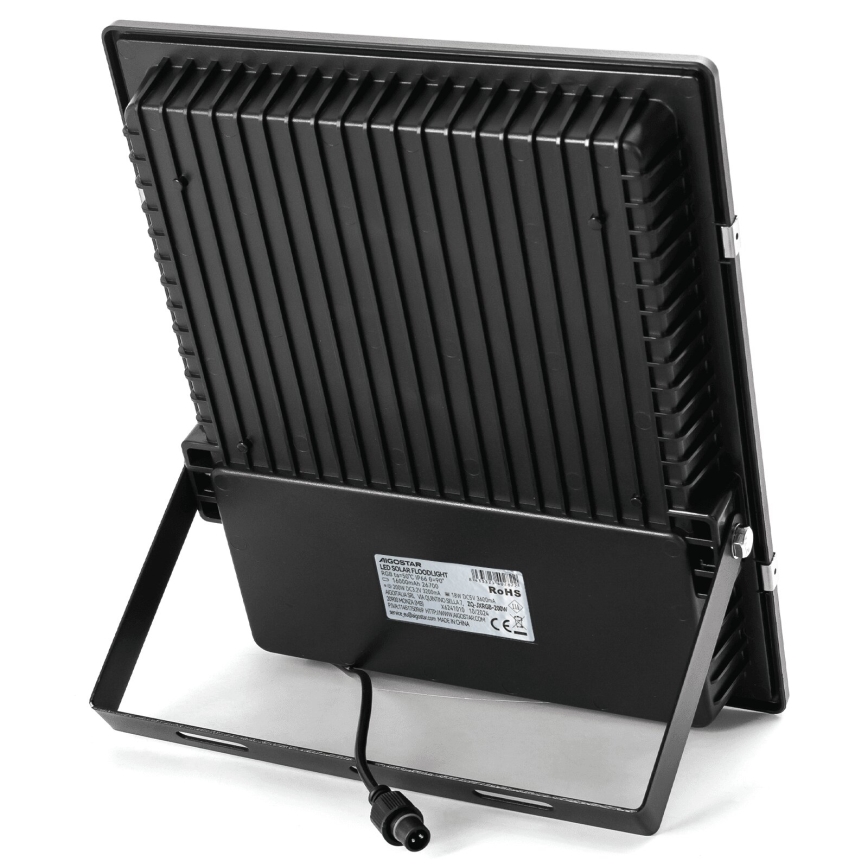 Aigostar - LED RGB Proyector solar regulable LED/200W/3,2V IP66 16000 mAh + control remoto