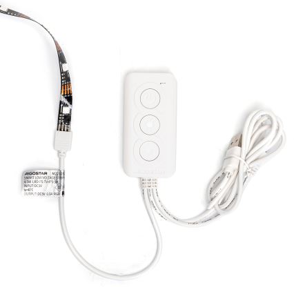 Aigostar - Tira LED RGB Smart Dimmable 4x0,5m LED/4,5W/5V Wi-Fi + control remoto