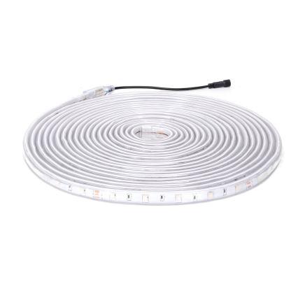 Aigostar - LED RGB Tira solar regulable LED/10W/3,2V 10 m IP65 8000 mAh + control remoto