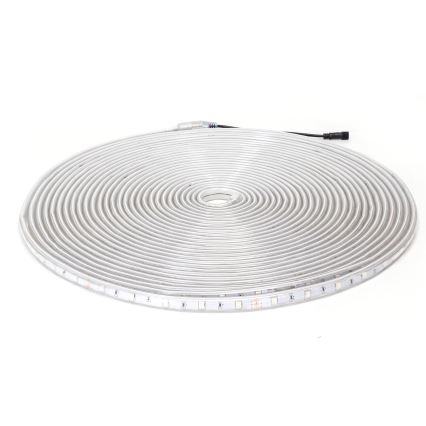 Aigostar - LED RGB Tira solar regulable LED/20W/3,2V 20 m IP65 20000 mAh + control remoto