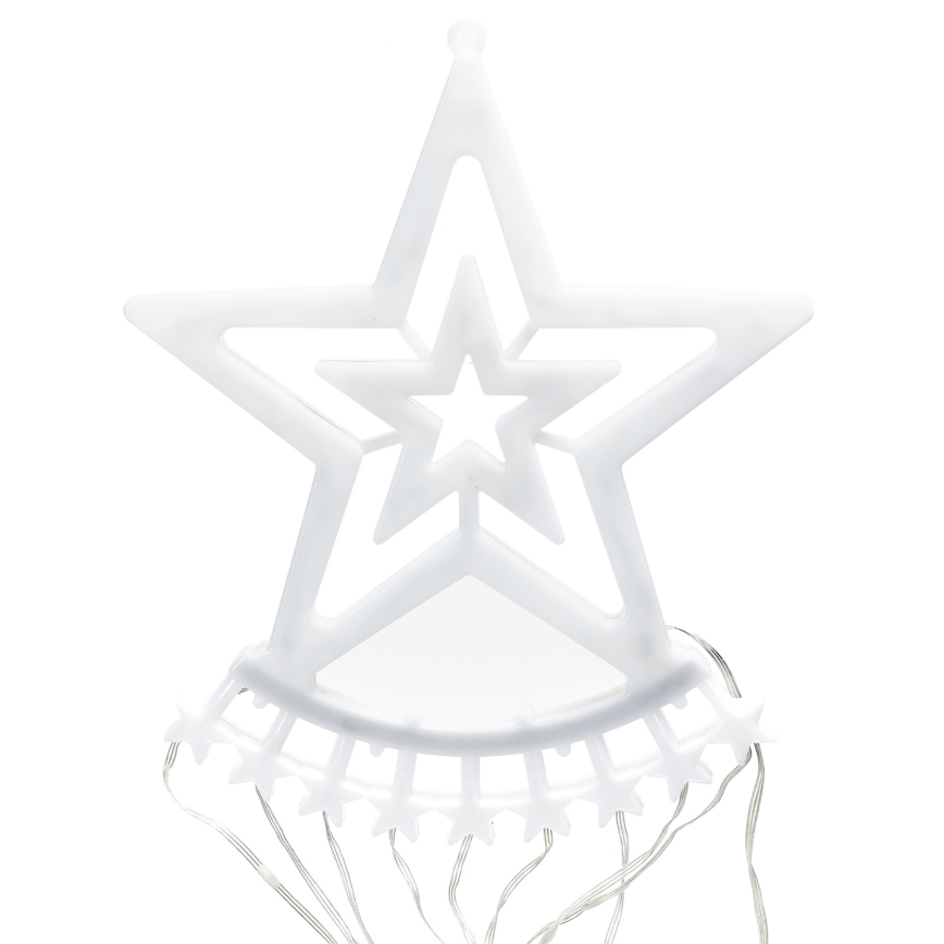 Aigostar - LED RGBICW Decoración navideña exterior inteligente MESH 250 LEDs/230 V 2,5 m IP44 + mando a distancia