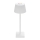 Aigostar - LED RGBW Lámpara de mesa recargable y regulable para exterior LED/4W/5V 3600mAh blanco IP54