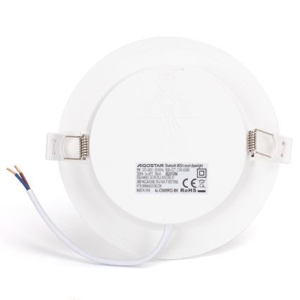 Aigostar - LED RGBW Lámpara empotrable regulable para el baño MESH Inteligente LED/9W/230V 2700-6500K IP44