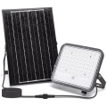 Aigostar - LED RGBW Proyector solar regulable LED/100W/3,4V IP66 8000 mAh + control remoto