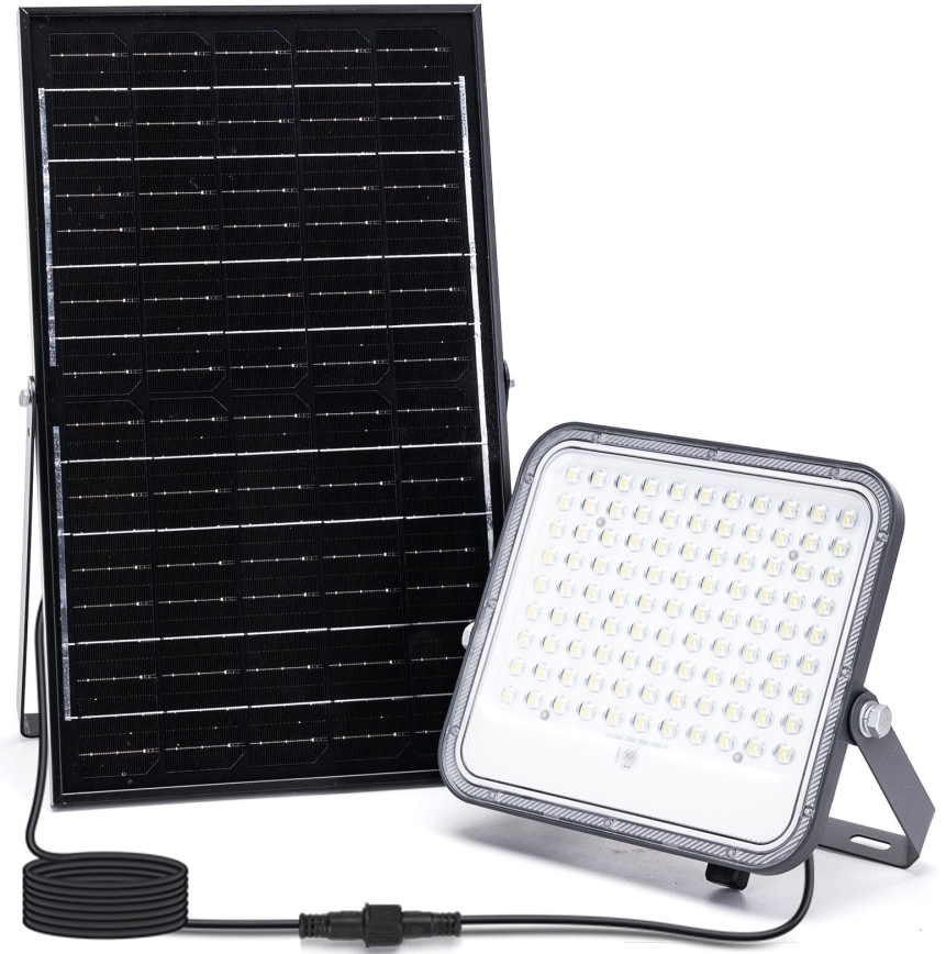 Aigostar - LED RGBW Proyector solar regulable LED/150W/3,4V IP66 12000 mAh + control remoto