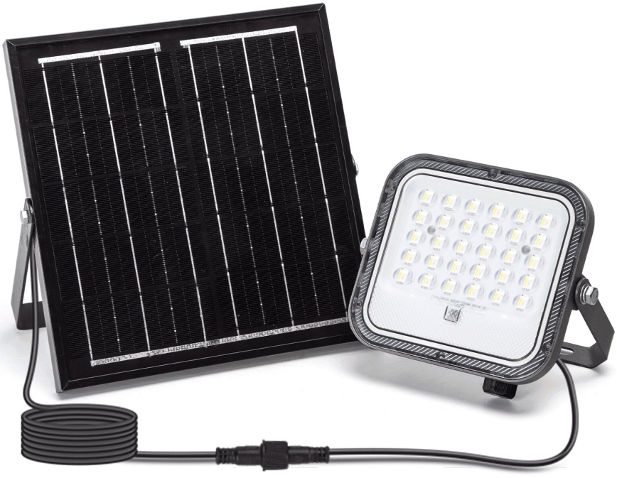 Aigostar - LED RGBW Proyector solar regulable LED/50W/3,4V IP66 4000 mAh + control remoto