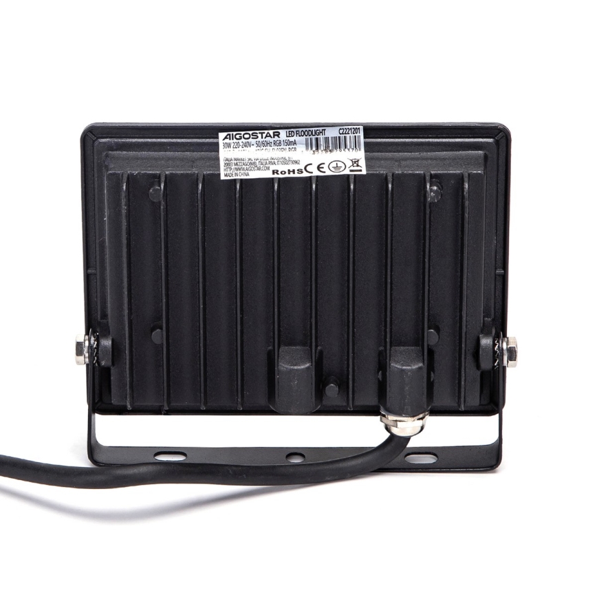 Aigostar - Proyector LED RGBW regulable LED/30W/230V IP65 + mando a distancia