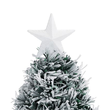 Aigostar - Árbol de Navidad LED para exterior 55 LEDs/8 funciones 0,6 m IP44 multicolor