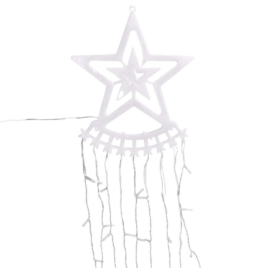 Aigostar - Decoración navideña LED para exterior, 350 LEDs, 3,5 m, IP44, multicolor