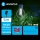 Aigostar - LED Solar cadena decorativa 10xLED/8 funciones 5,5m IP65 blanco frío 500 mAh