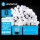 Aigostar - LED Solar cadena decorativa 50xLED/8 funciones 12m IP65 blanco frío 800 mAh