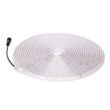 Aigostar - LED Tira solar regulable LED/10W/3,2V 10 m 6500K IP65 8000 mAh + control remoto