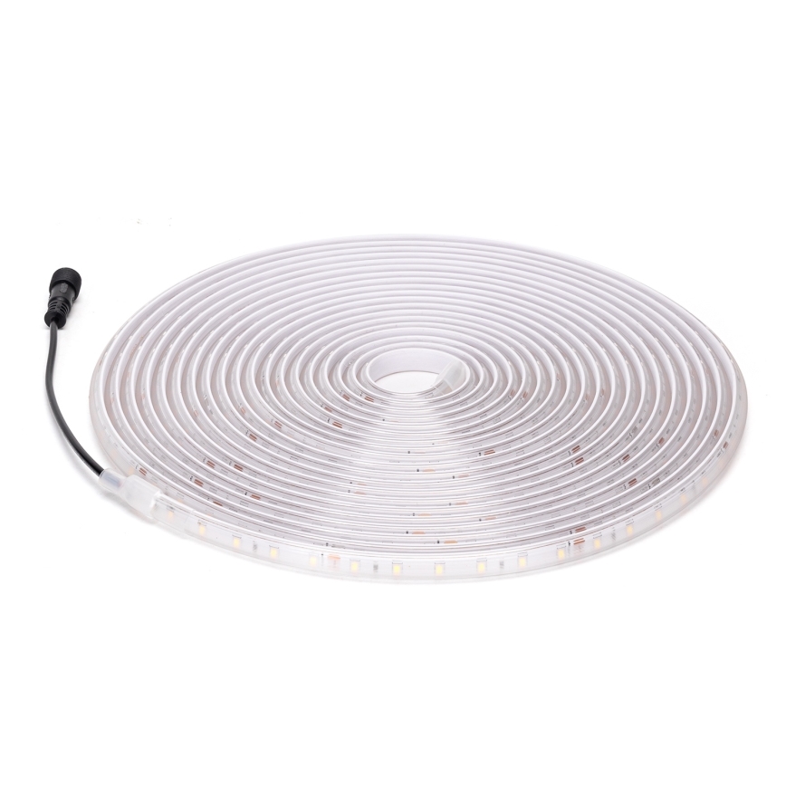 Aigostar - LED Tira solar regulable LED/10W/3,2V 10 m 6500K IP65 8000 mAh + control remoto