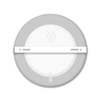 Aigostar - Luminaria de techo de superficie LED/6W/230V, diámetro 12,3 cm, 6500K, blanco