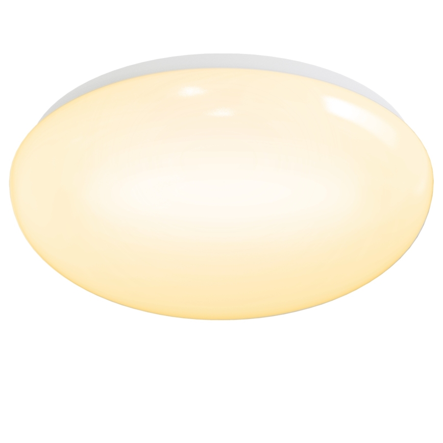 Aigostar - Luminaria de techo LED con sensor LED/12W/230V 3000K, diámetro 28 cm