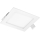 Aigostar - Luminaria empotrable LED 12W, 230V, 4000K, 17,5x17,5 cm, blanca