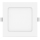 Aigostar - Luminaria empotrable LED/6W/230V 6500K 12x12 cm blanca