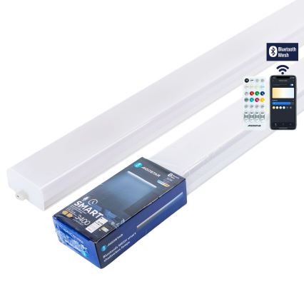 Aigostar - Luminaria LED regulable tipo fluorescente MESH LED/30W/230V 3000-6500K + control remoto