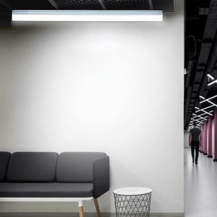 Aigostar - Luminaria fluorescente LED regulable MESH LED/18W/230V 6500K + control remoto