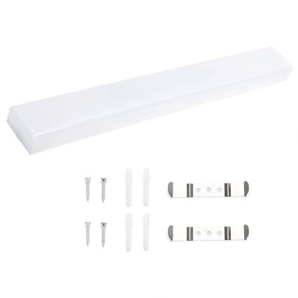 Aigostar - Luminaria fluorescente LED regulable MESH LED/18W/230V 6500K + control remoto