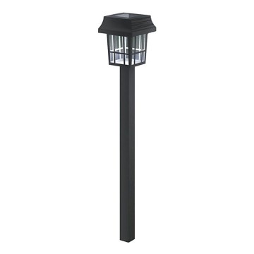 Aigostar - Luminaria solar LED LED/2V 6500K IP44 40 mAh negra