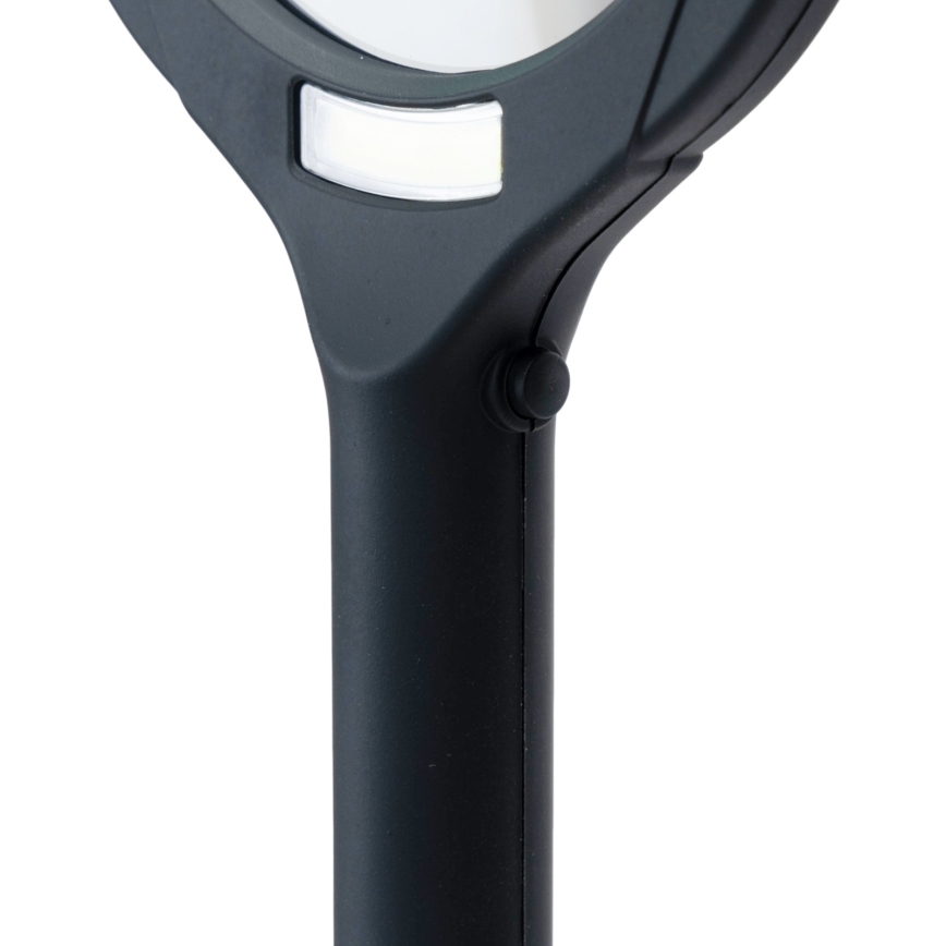 Aigostar - Lupa con luz LED/3W/2xAA IP44